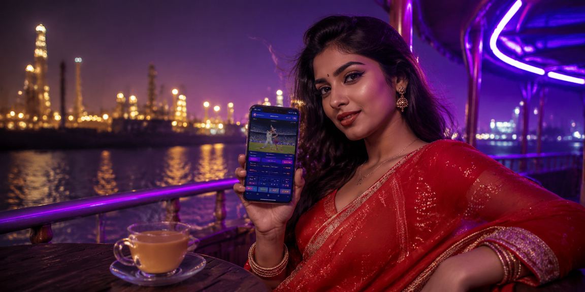 গাজীপুরের একজন নারী মোবাইলে অনলাইন বেটিং পেমেন্ট করছেন